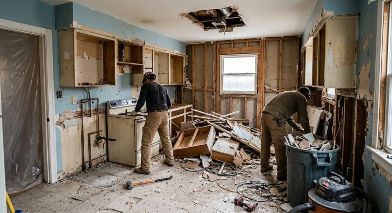 Room Demolition in Bergen County, NJ